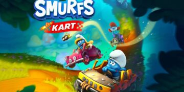 Smurfs Kart data lançamento ps5 ps4