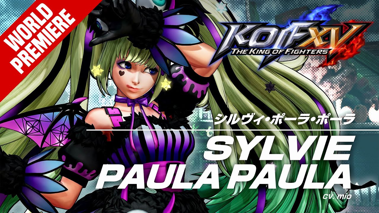 The King of Fighters XV trailer Sylvie Paula Paula