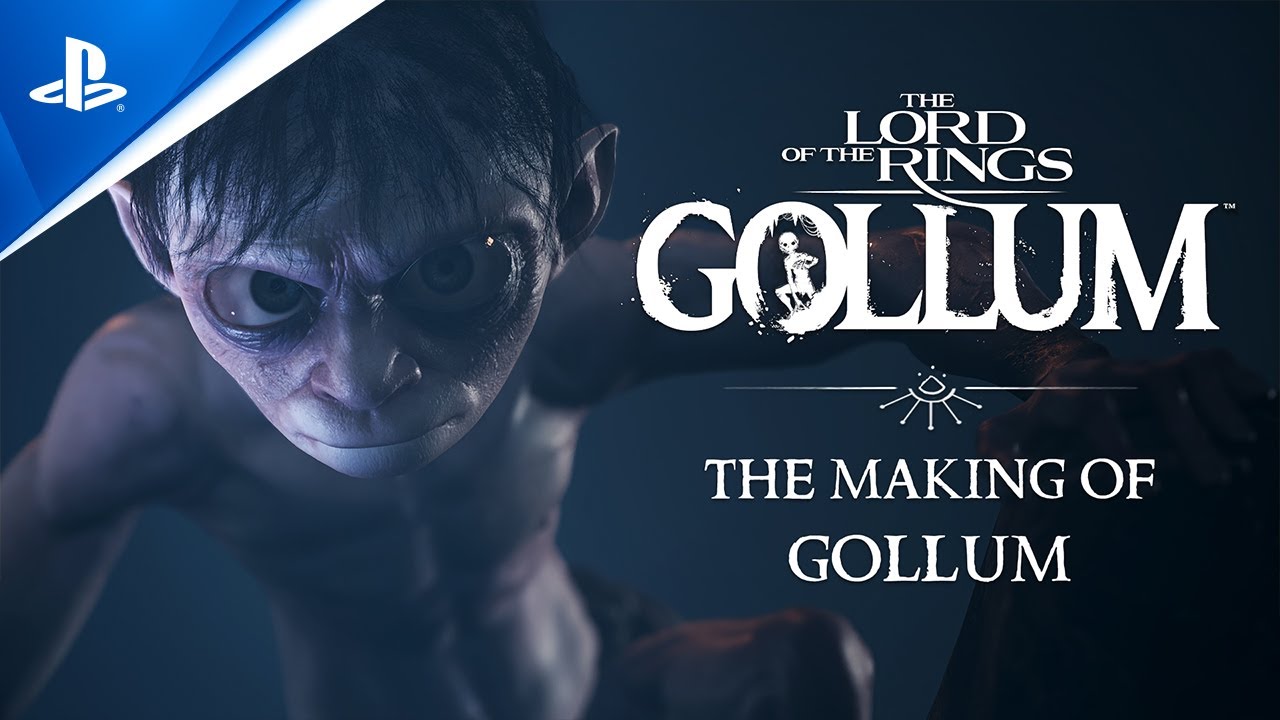 The Lord of the Rings Gollum bastidores