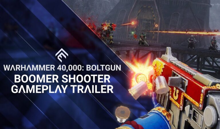 Warhammer 40.000: Boltgun ganha trailer de jogabilidade “Boomer Shooter”