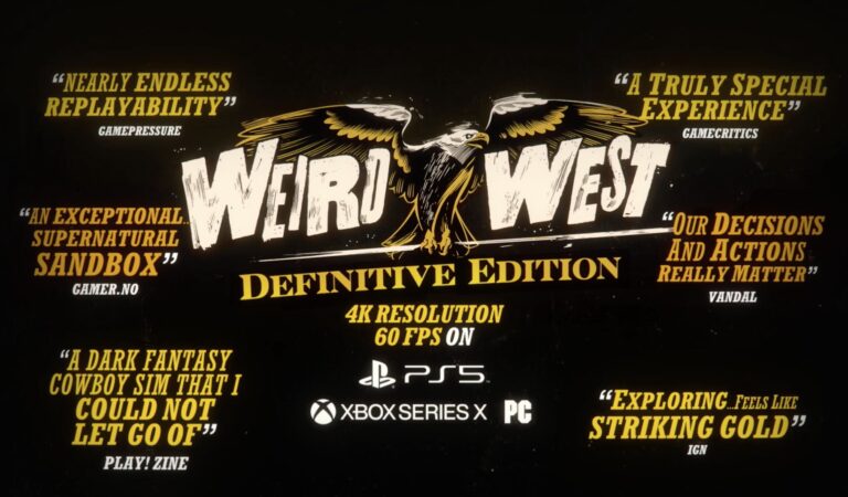 Weird West: Definitive Edition é anunciado para PS5 com lançamento para 8 de maio