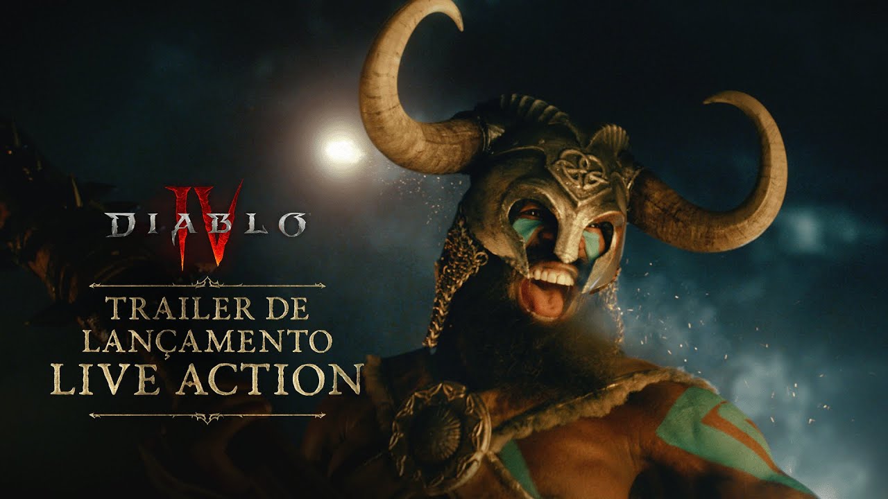 diablo 4 trailer lançamento live action