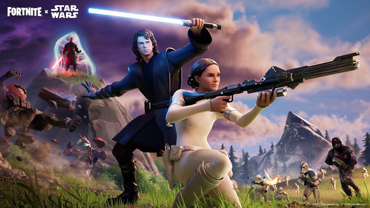 fortnite atualização 24.30 star wars