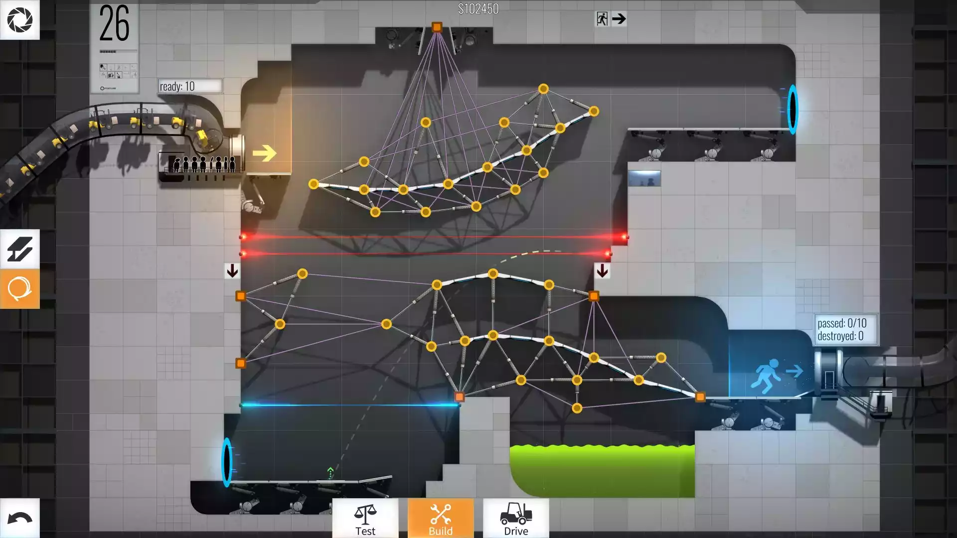 jogos de Quebra-Cabeças Bridge Constructor Portal