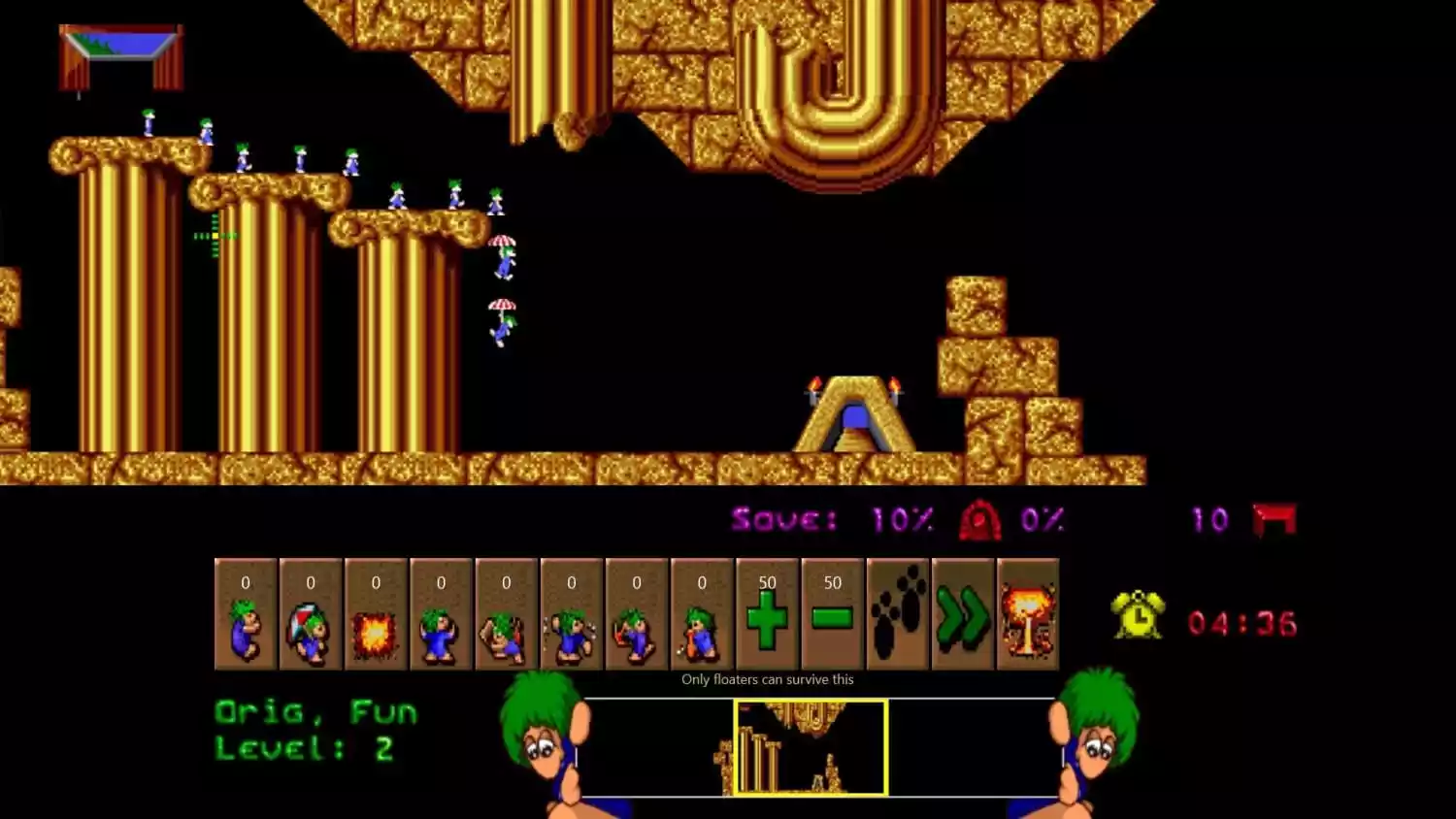 jogos de Quebra-Cabeças lemmings