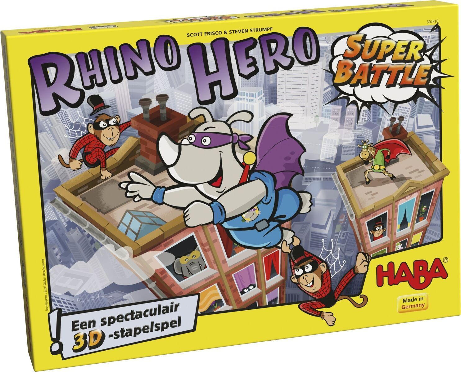 jogos de tabuleiro Rhino Hero Super Battle
