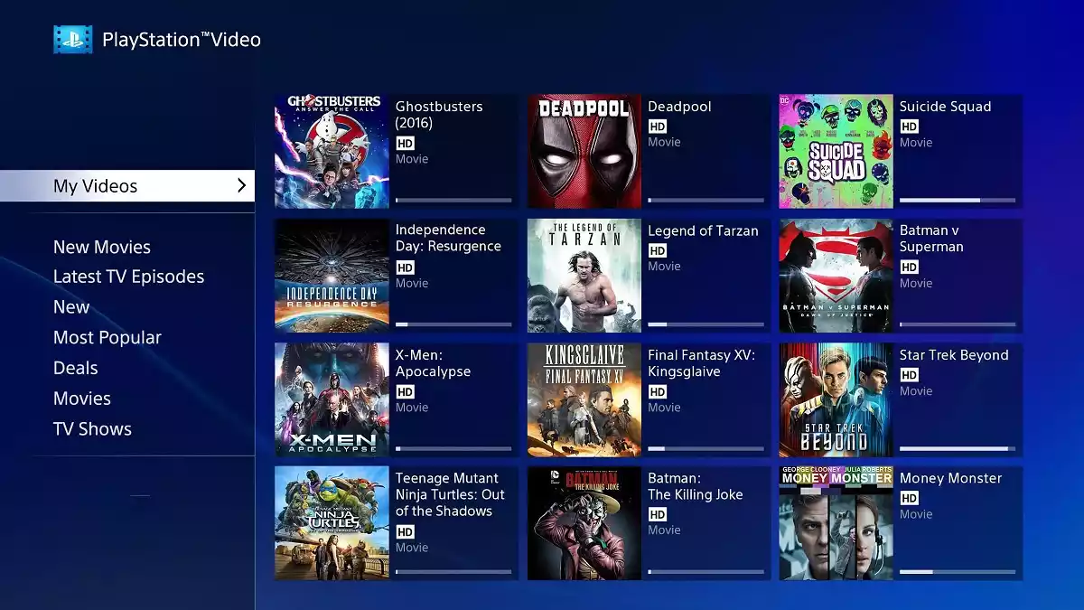 PlayStation Video não será mais compatível com players de Blu-ray e Smart TVs a partir de 16 de julho