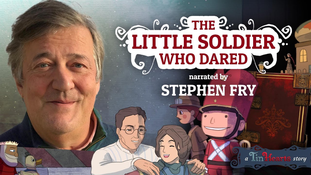 tin hearts curta animado escritor narrador stephen fry