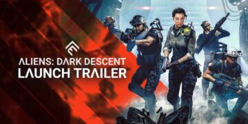 Aliens Dark Descent disponivel trailer lançamento