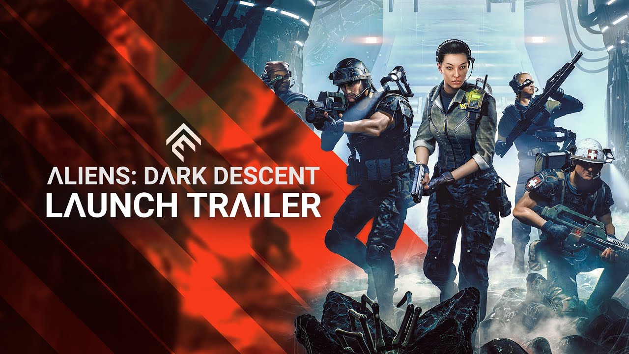 Aliens Dark Descent disponivel trailer lançamento