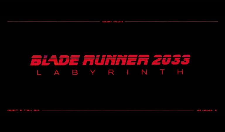 Blade Runner 2033: Labyrinth é anunciado apra consoles