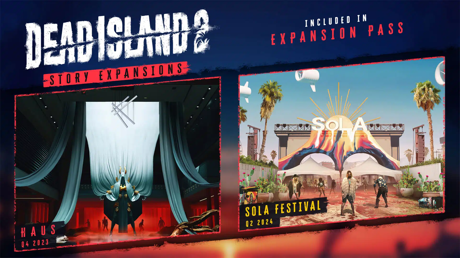 Dead Island 2 dlcs historia haus sola festival datas