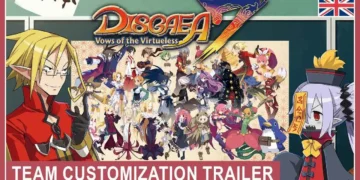 Disgaea 7 Vows of the Virtueless trailer personalização aliados