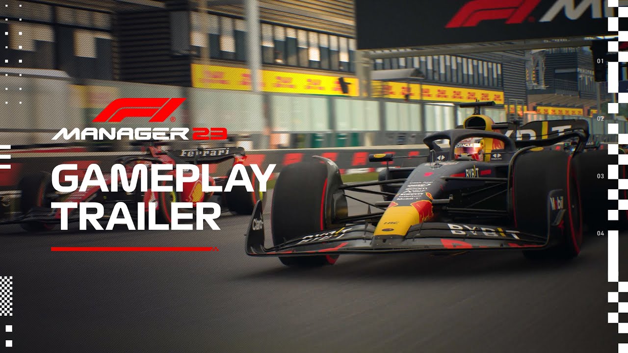 F1 Manager 2023 data lançamento trailer gameplay