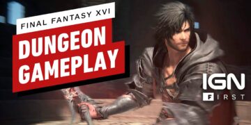 Final Fantasy 16 gameplay duas dungeons