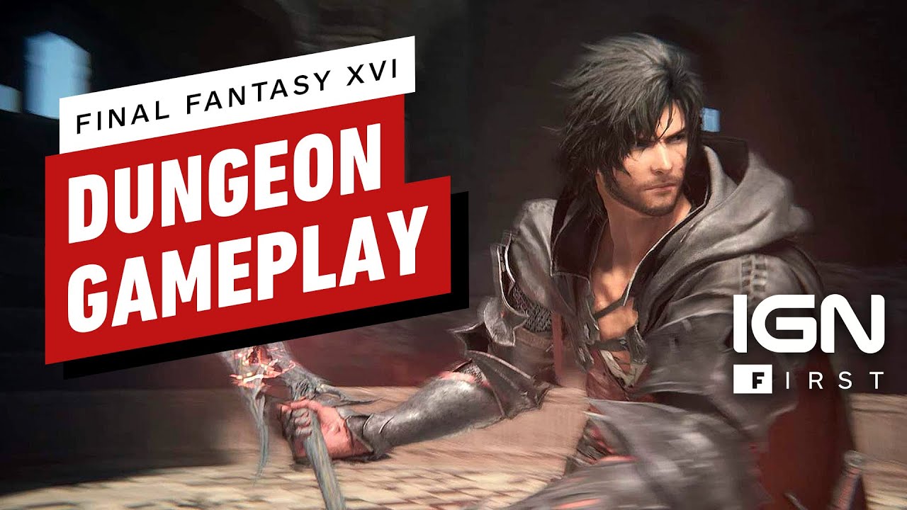 Final Fantasy 16 gameplay duas dungeons