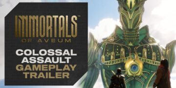Immortals of Aveum trailer gameplay colossal assault