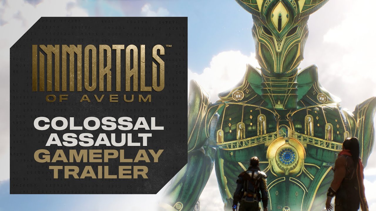 Immortals of Aveum trailer gameplay colossal assault