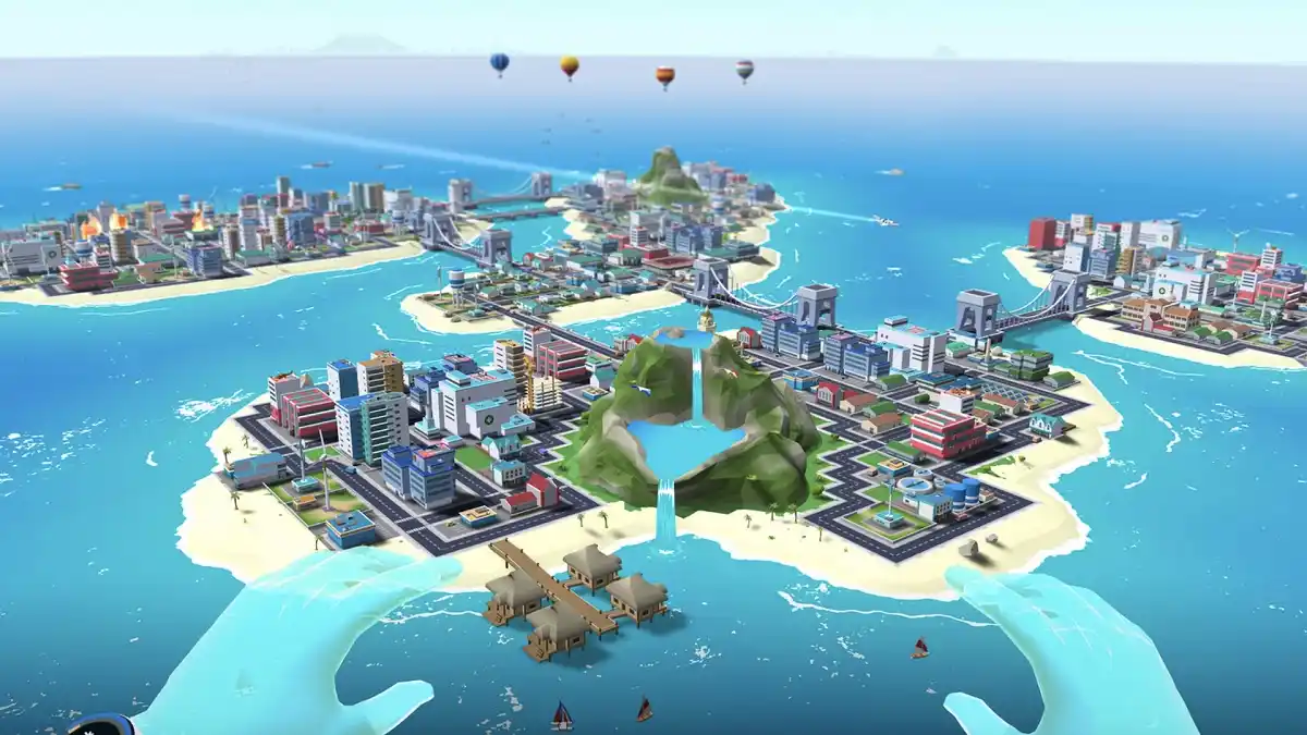 Little Cities VR jogo construcao Little Cities VR jogo construcao