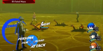 Persona 3 Reload gameplay