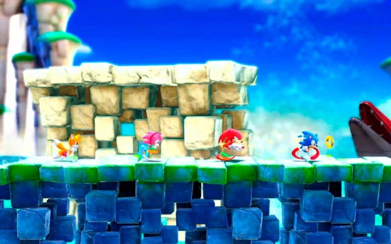 Sonic Superstars multiplayer local fases ineditas fisica classica