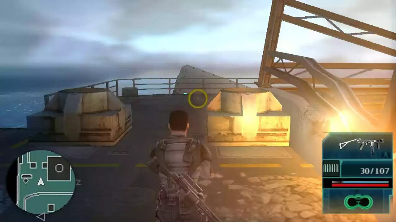 Syphon Filter Logan’s Shadow melhores jogos psp