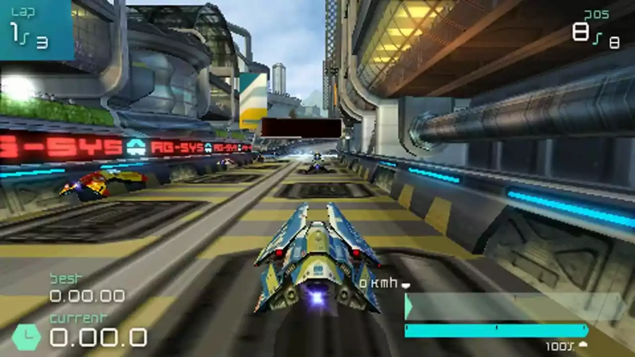 Wipeout Pulse melhores jogos psp