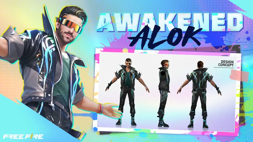 free fire Alok Despertado gratis