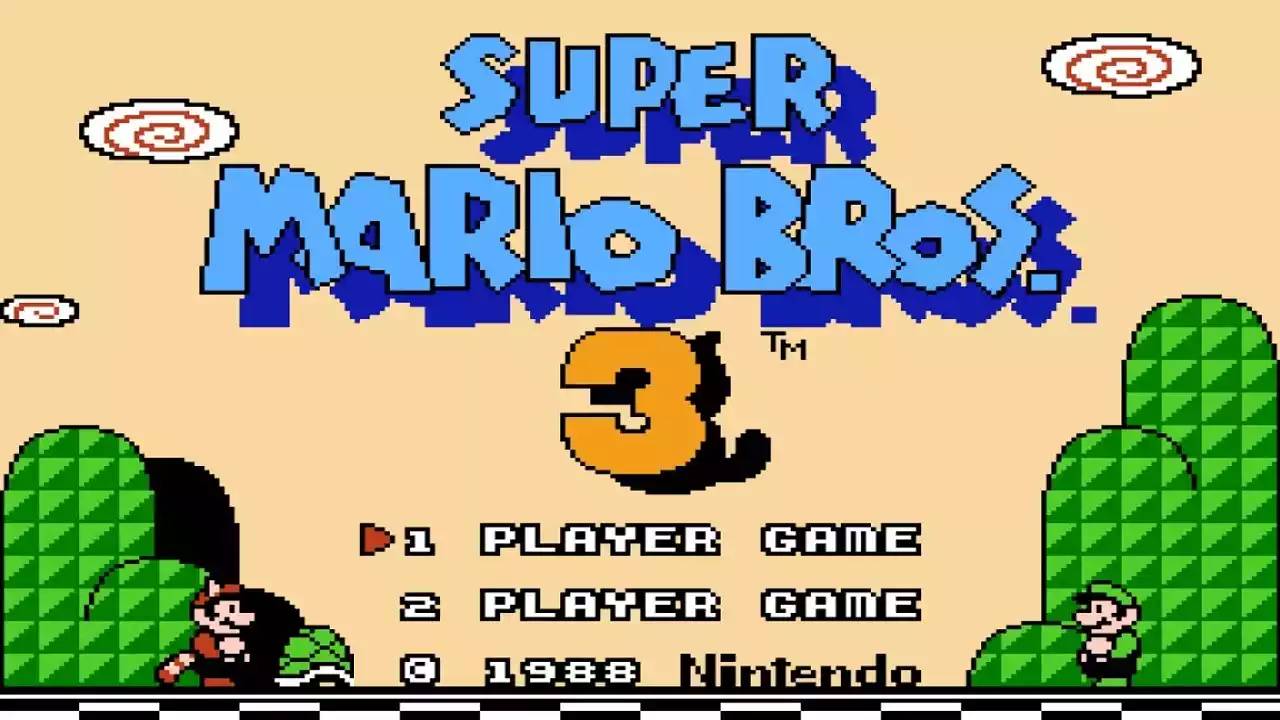 jogos retro Super Mario Bros. 3