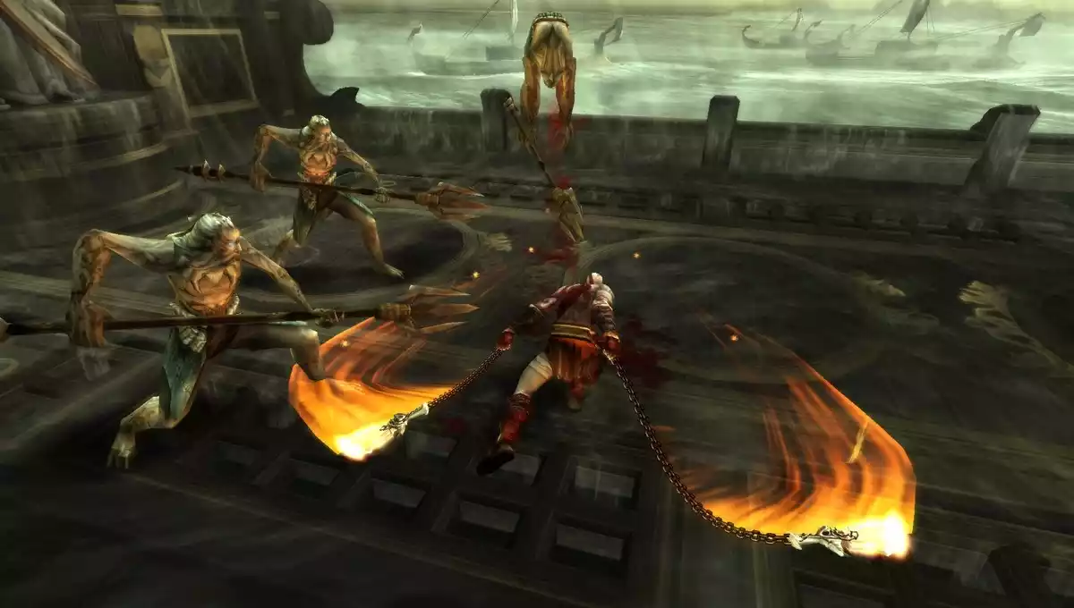 melhores jogos psp God of War Ghost of Sparta