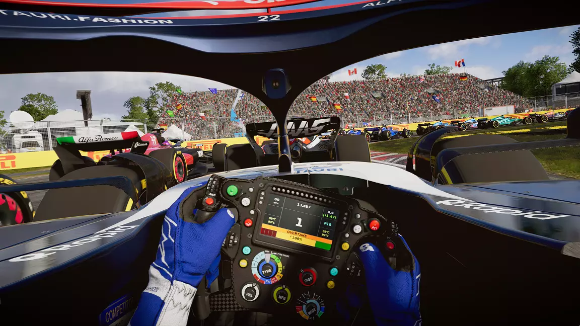 review f1 23 gameplay