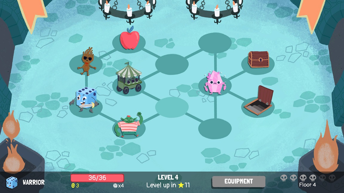 roguelikes Dicey Dungeons