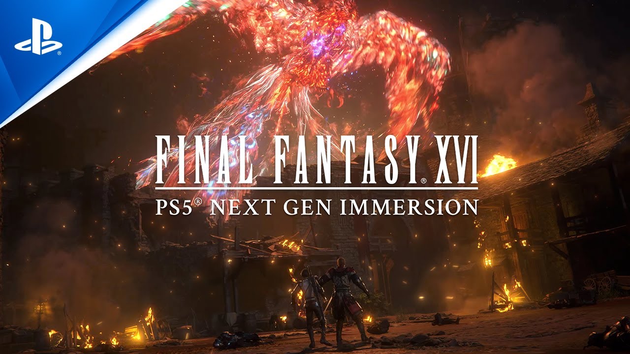 trailer Final Fantasy 16 tecnologias ps5