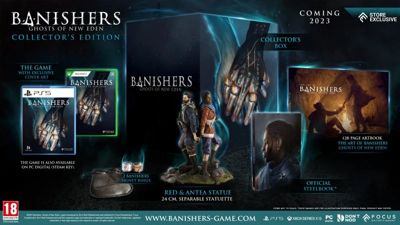 Banishers Ghosts of New Eden edições especiais