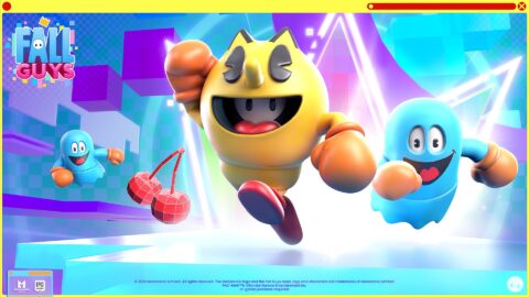 Fall Guys crossover Pac Man