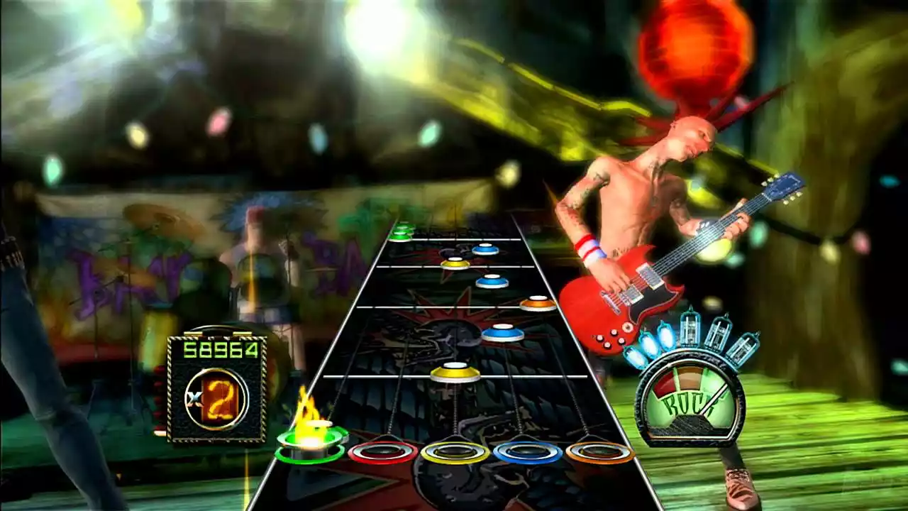 Guitar Hero 3 Legends of Rock jogos de ritmo