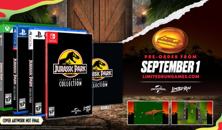 Jurassic Park Classic Games Collection adiciona títulos do Genesis