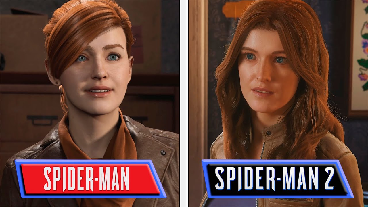 Marvel's Spider Man 2 video comparação primeiro jogo