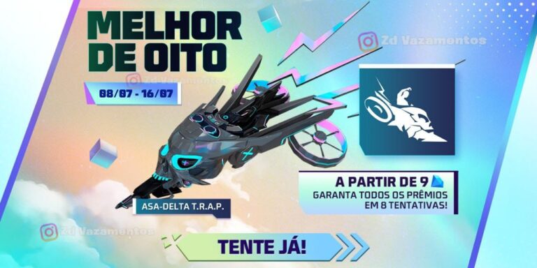 Melhor de Oito Free Fire Asa Delta TRAP 08 julho