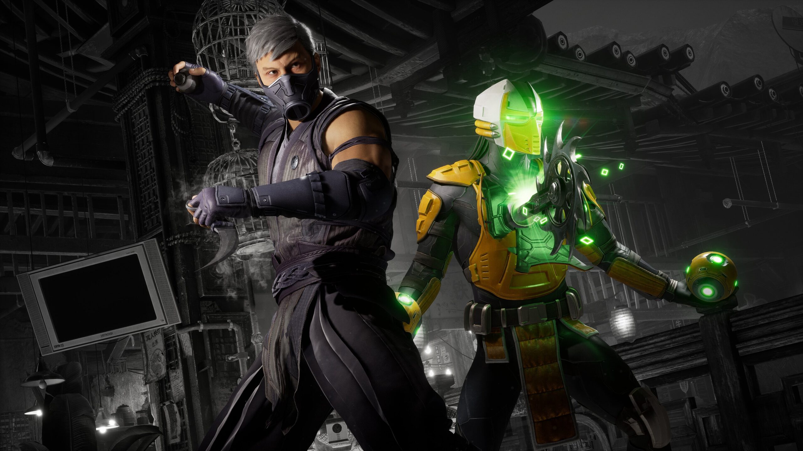 Mortal Kombat 1 trailer smoke rain personagens jogaveis