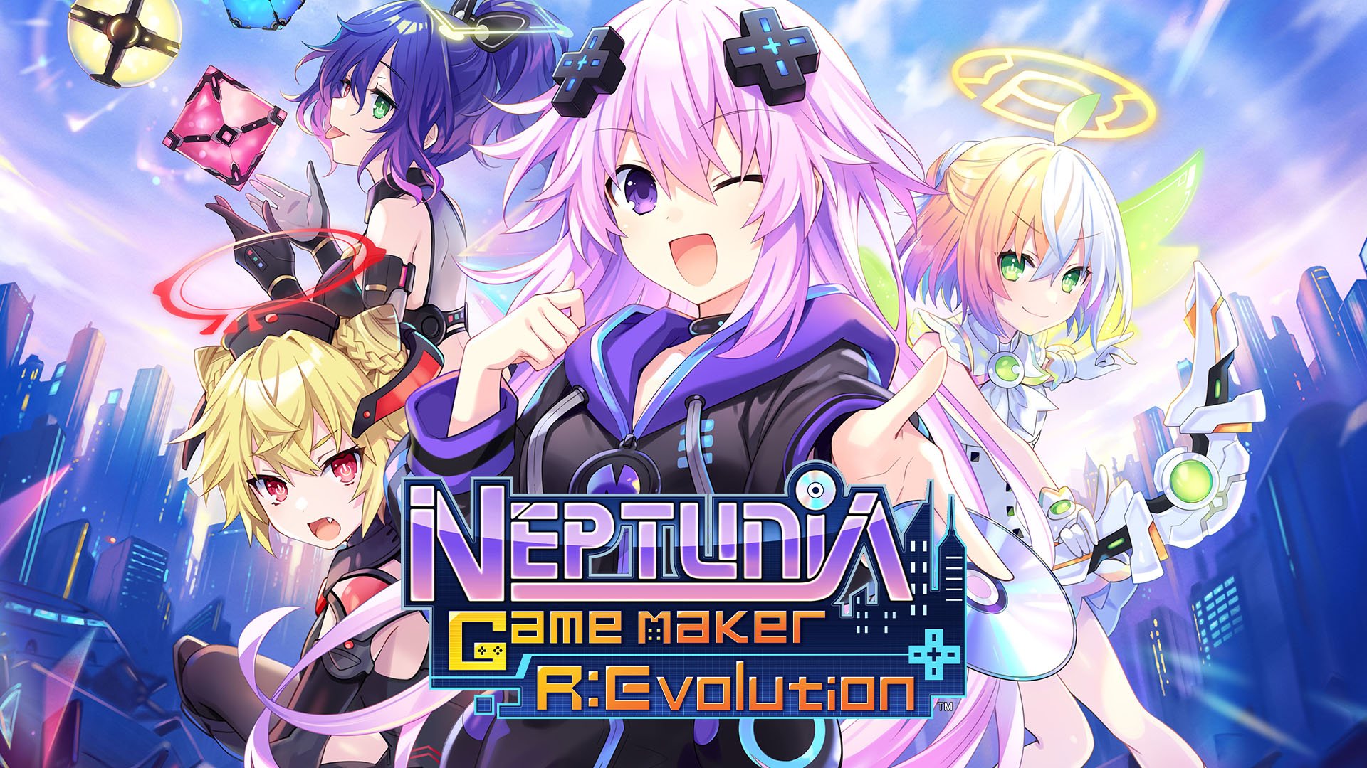 Neptunia Game Maker R:Evolution lançamento ocidente 2024