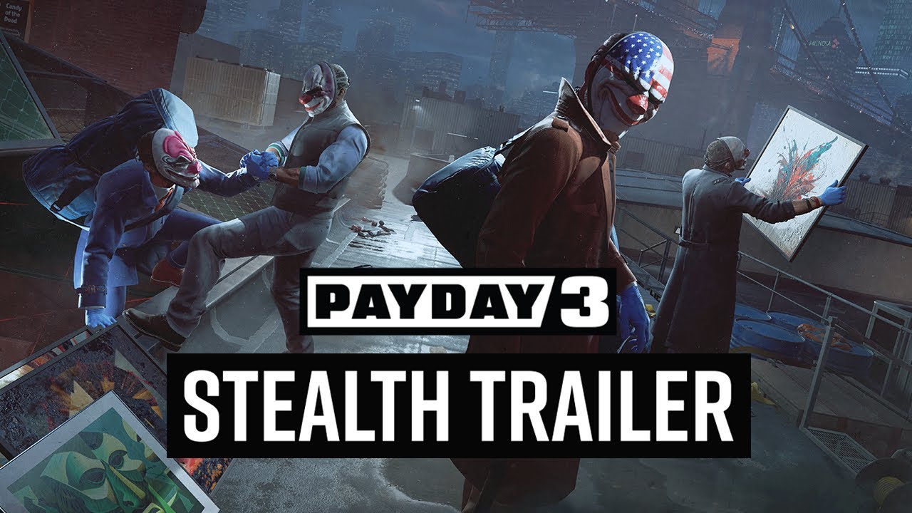 Payday 3 trailer gameplay furtividade nocautes gadgets
