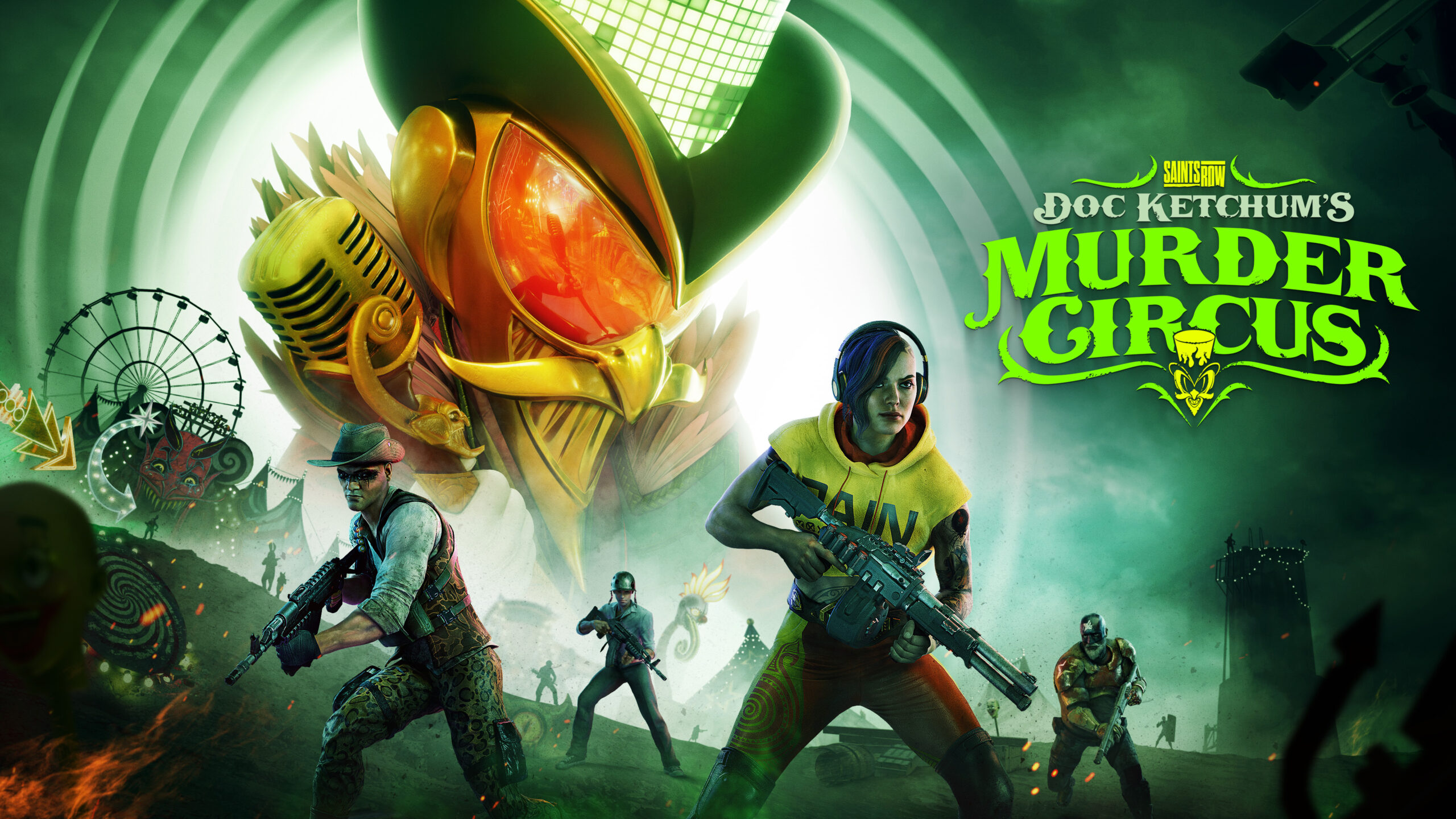 Saints Row dlc Doc Ketchum's Murder Circus data lançamento