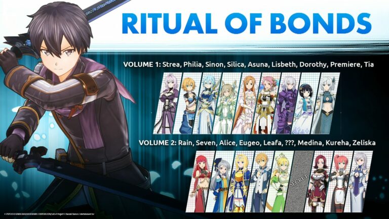 Sword Art Online Last Recollection detalhes dlc ritual of bonds