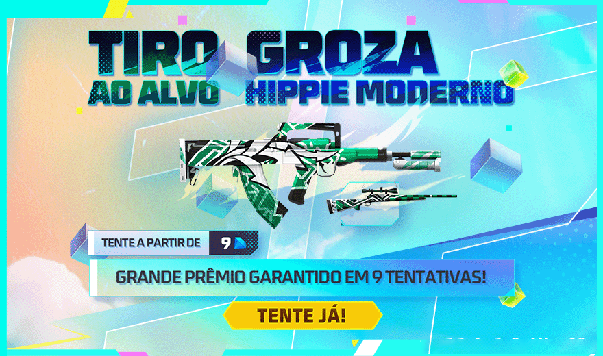 Tiro ao Alvo Free Fire 11 julho 2023