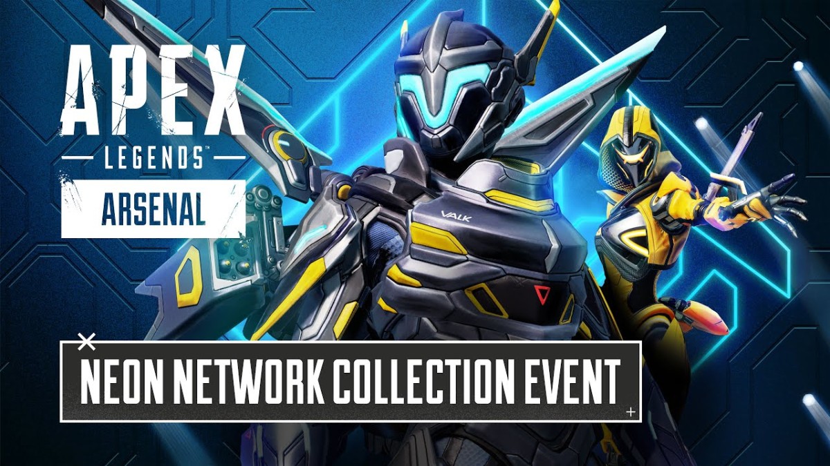 apex legends evento coleção rede neon detalhes trailer
