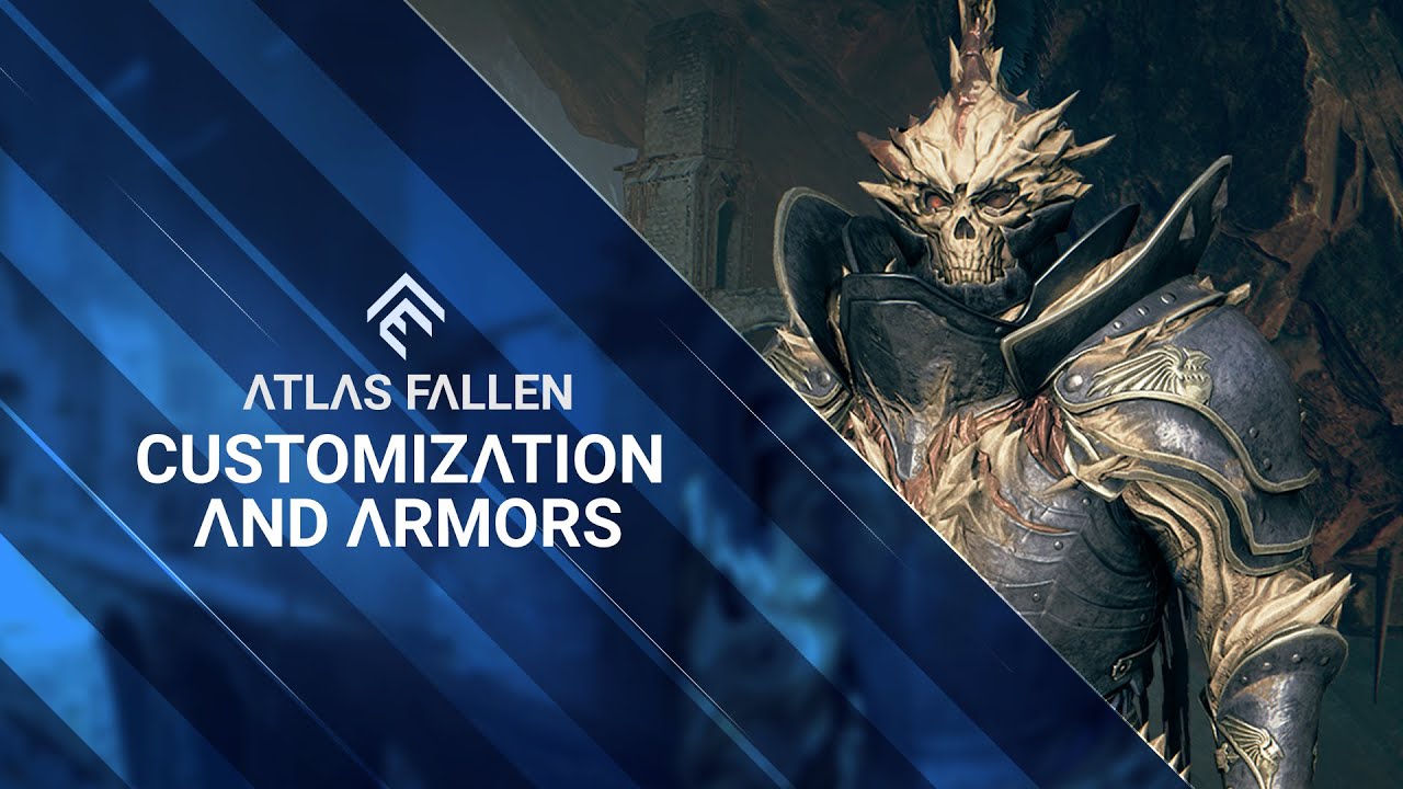 atlas fallen trailer personalização armaduras