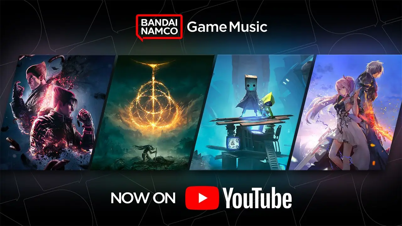 bandai namco europe canal youtube trilha sonora jogos