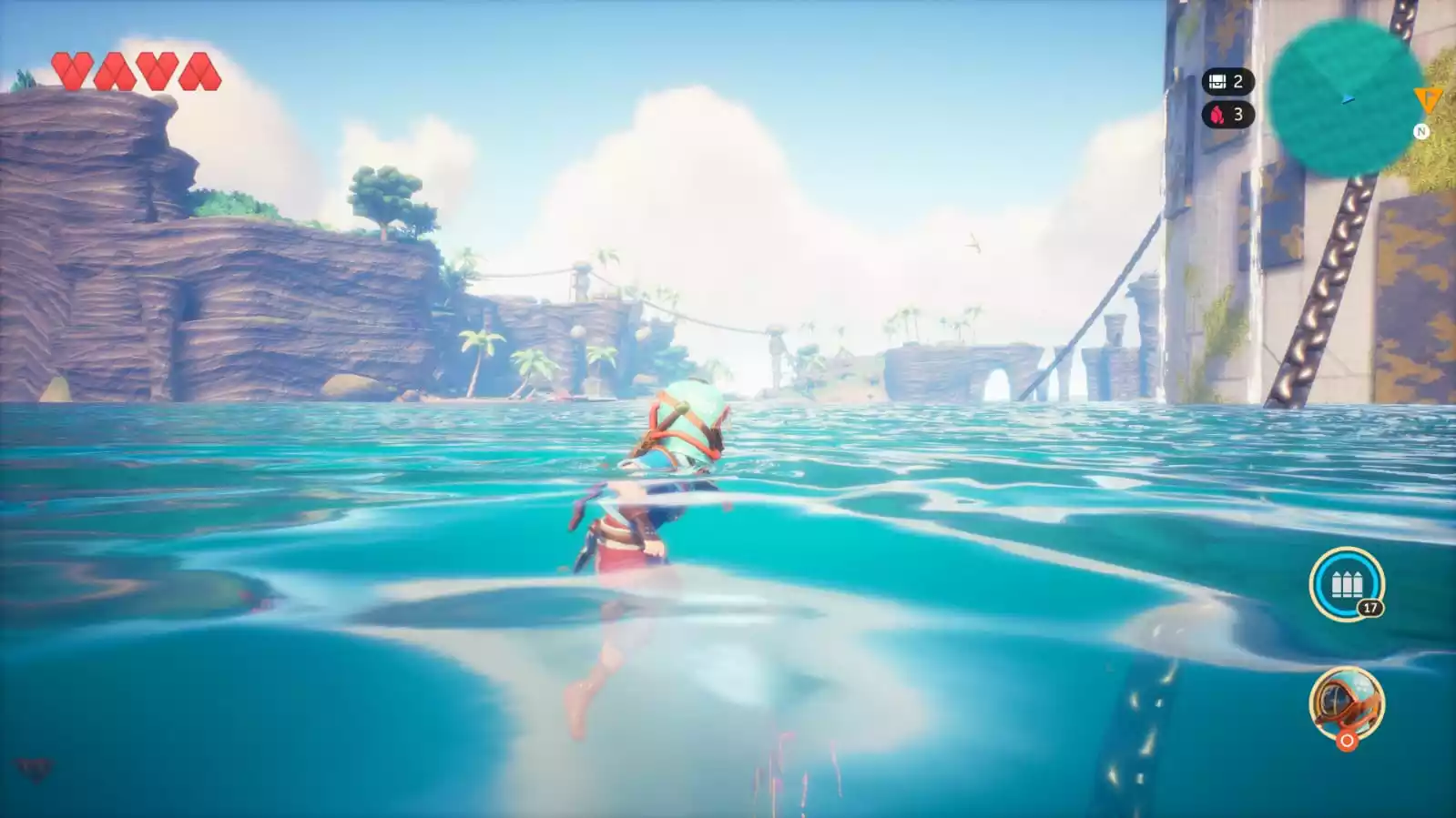 graficos review Oceanhorn 2 Knights of the Lost Realm