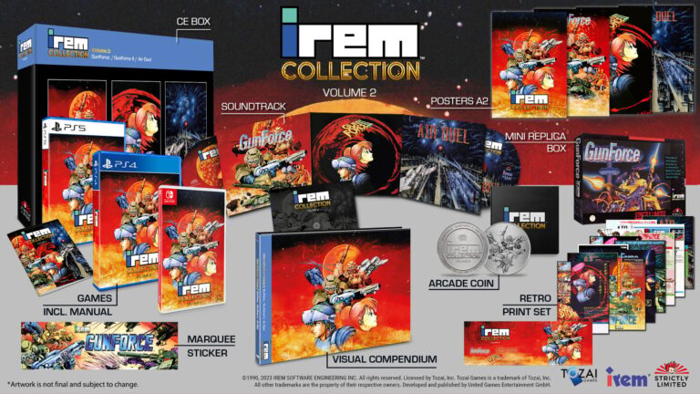 irem Collection Volume 2 anunciado ps5 ps4